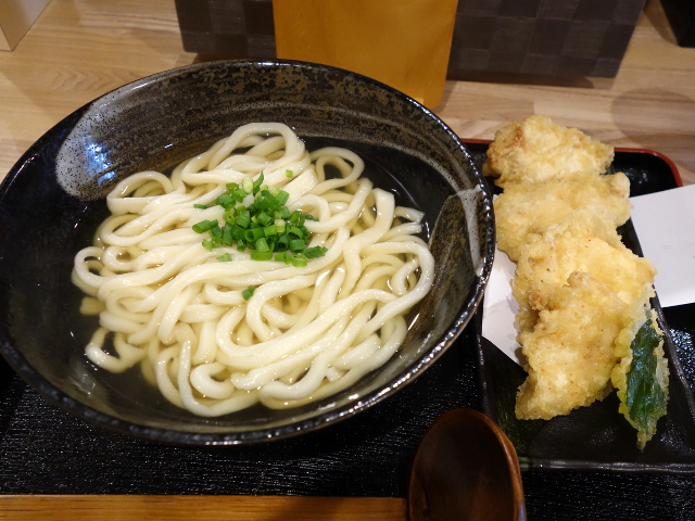 かしわ天うどん830円