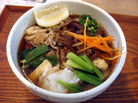 宮崎牛のおろしぶっかけ1,000円