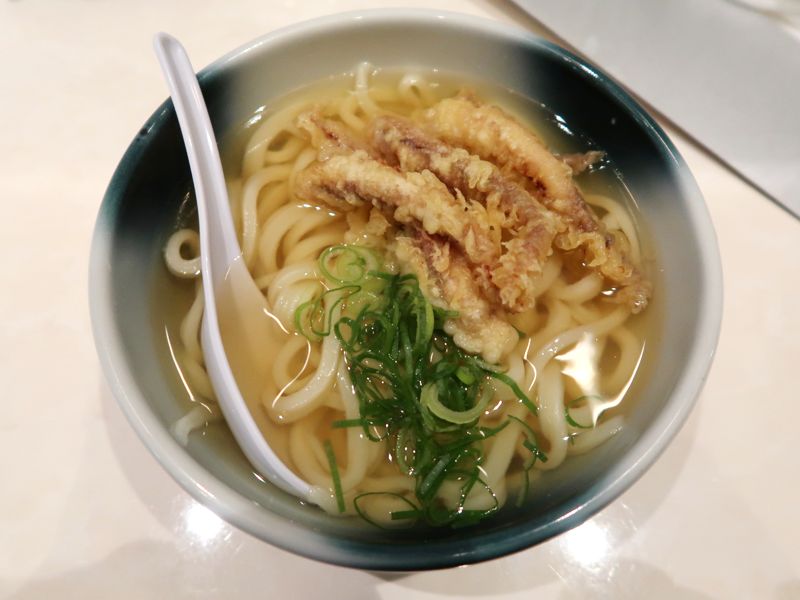 げそ天うどん700円