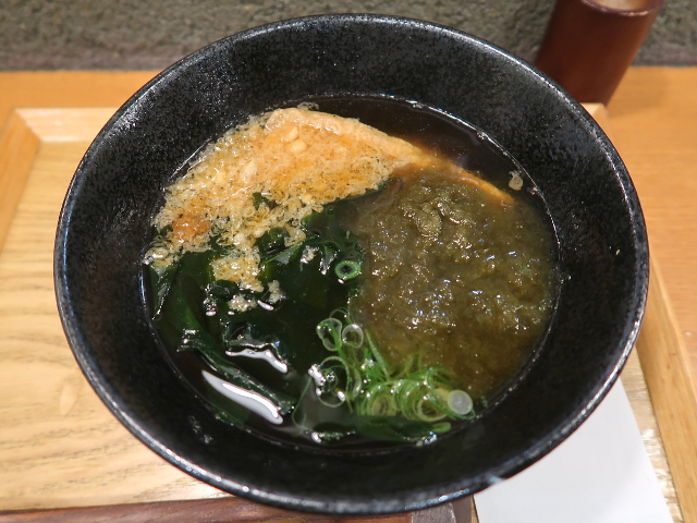 朝昆布うどん460円