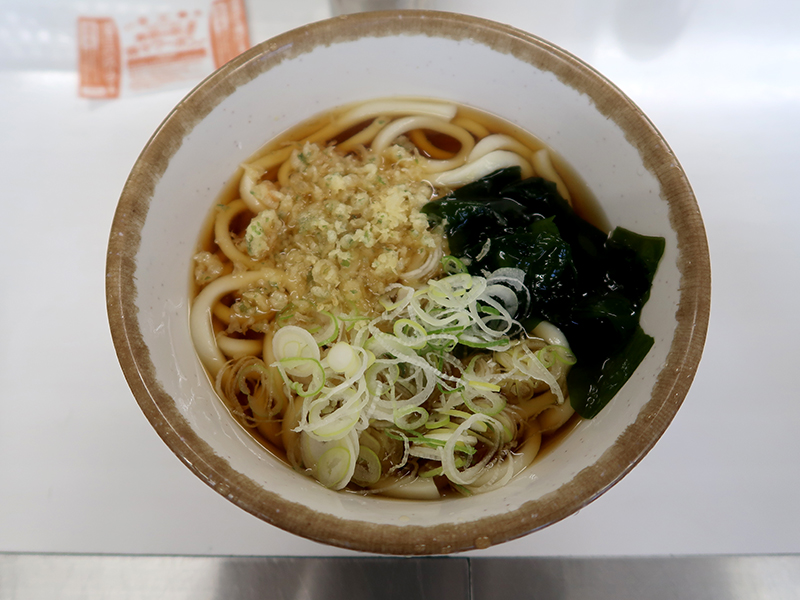 たぬきうどん250円