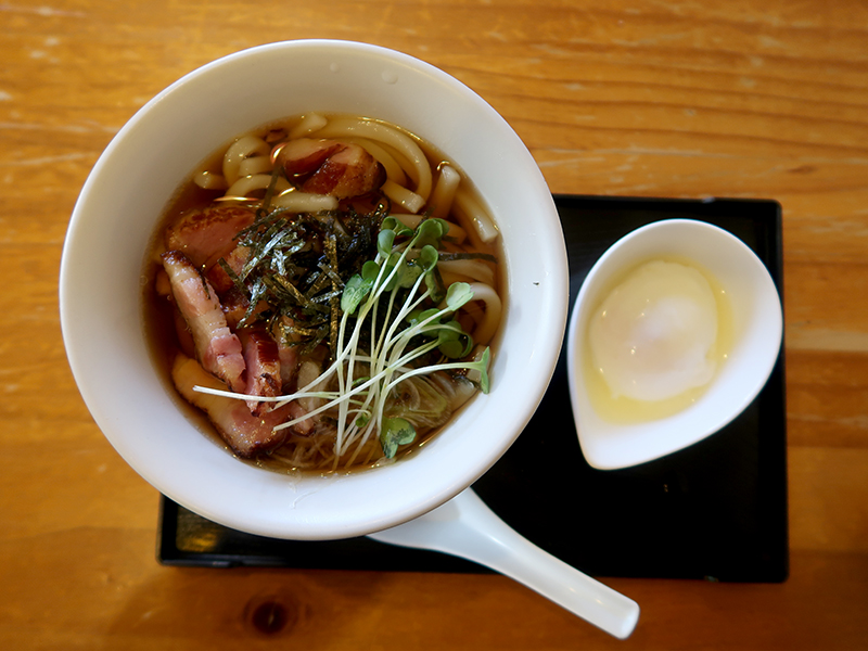 ハム屋のうどん1200円