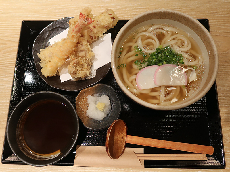 元喜盛うどん1320円(税込)