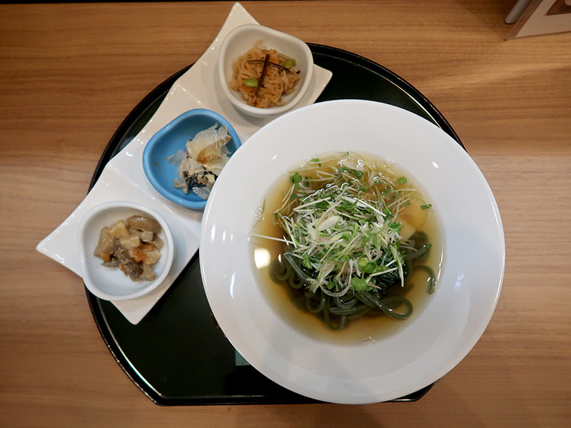 京うどん＆おばんざい3種1500円