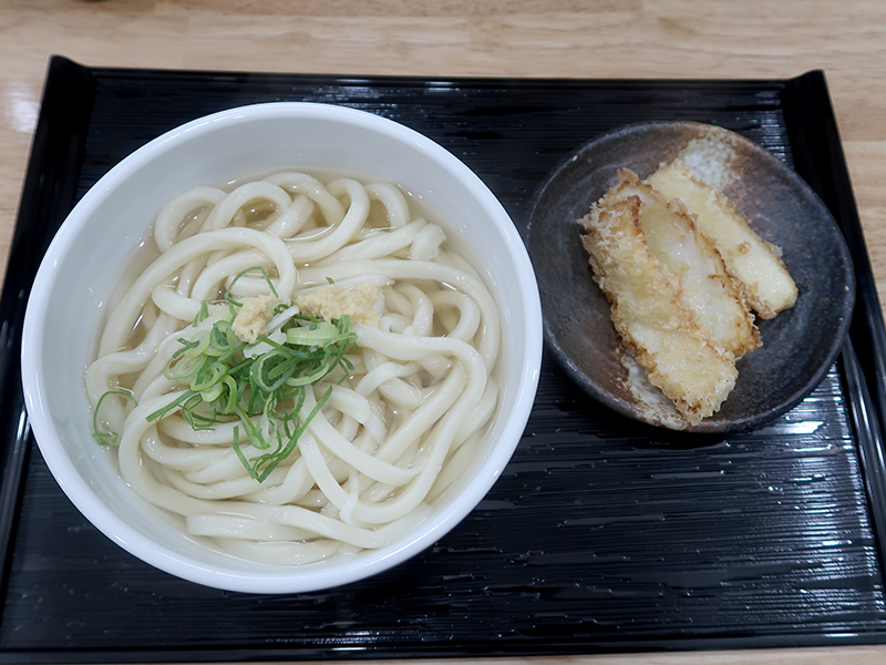 かけうどん(あつあつ)600円