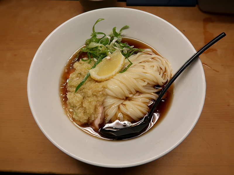 生姜バンバンジーぶっかけうどん1000円